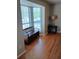 Cozy bay window area with built-in bench seating and hardwood floors at 2044 Mallard Crest, Lithonia, GA 30058