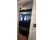 Bedroom view from the doorway with a bed and dark gray plush bed set at 2044 Mallard Crest, Lithonia, GA 30058