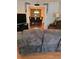 Cozy living room area featuring hardwood floors with dining room view at 2044 Mallard Crest, Lithonia, GA 30058