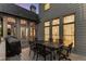 Charming outdoor patio with stylish furniture and a view of the backyard at 895 Ovalene Sw Ln, Marietta, GA 30064