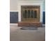 Traditional brick fireplace with white mantel detail at 4775 Ben Hill Rd, Douglasville, GA 30134