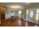 Inviting dining room with hardwood floors and ample natural light at 116 Ridge Xing, Temple, GA 30179