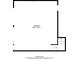 Floor plan of the garage measuring 23'0