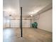 Spacious two car garage with bright lighting and a pair of garage doors at 4510 Trumble Ter, Snellville, GA 30039