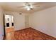 Spacious bedroom with neutral walls and hardwood floors at 1181 Church St # D, Decatur, GA 30030