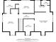 Floor plan displaying bedroom dimensions, walk-in closet, and bathroom locations at 3200 Hampton Ridge Way, Snellville, GA 30078