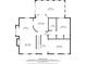 Floor plan showing the kitchen, living room, dining room, and sunroom layout at 3200 Hampton Ridge Way, Snellville, GA 30078