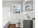 Bathroom with tub, vanity, and updated fixtures, offering a clean and functional space at 1870 Oak Valley Rd, Decatur, GA 30035