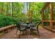 Relax on this beautiful deck, surrounded by lush greenery, and enjoy the beauty of nature with comfortable outdoor seating at 2208 Guinevere Ne Way, Atlanta, GA 30345