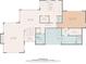 Floor plan featuring a living room, kitchen, dining area, primary bedroom, and primary bath at 2208 Guinevere Ne Way, Atlanta, GA 30345