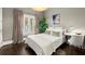 Cozy bedroom with hardwood floors, and ample natural light creates a restful retreat at 3749 Watkins Ne Pl, Brookhaven, GA 30319