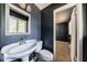Bathroom sink and a window with an entrance to a bedroom at 5287 Chantilly Ter, Atlanta, GA 30349