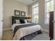 Cozy bedroom with natural light from two large windows and neutral decor at 595 Broadview Ne Pl, Atlanta, GA 30324