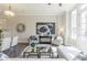 Beautiful living room with stylish seating, decorative wall art, and bright natural light at 595 Broadview Ne Pl, Atlanta, GA 30324