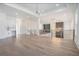 Second floor living room featuring hardwood floors and fireplace at 876 Bramlett Shoals Rd, Lawrenceville, GA 30045
