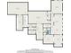 Detailed basement plan showcasing the layout of the home, including room dimensions and spatial relationships at 1837 Miramonte Way, Lawrenceville, GA 30045