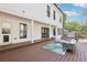Beautiful backyard showcasing wooden deck and furniture in a nice setting at 1998 Shalimar Ne Dr, Atlanta, GA 30345