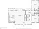 First floor plan featuring a kitchen, living room, breakfast nook, mudroom, laundry room, and two bedrooms at 1998 Shalimar Ne Dr, Atlanta, GA 30345