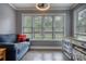 Bright living space features a large window offering beautiful outdoor views at 211 Summit North Drive Ne, Atlanta, GA 30324
