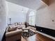 Bright living room with large windows, textured walls, and stylish furnishings at 2319 Lochinver Ln, Conyers, GA 30094