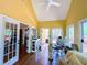 Bright office featuring hardwood floors, french doors, and large windows at 2319 Lochinver Ln, Conyers, GA 30094