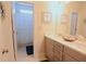 Bright bathroom features double sinks, framed mirrors, and a separated shower and toilet at 351 Senna St, Marietta, GA 30064