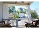 Relaxing covered porch with rocking chairs overlooking the neighborhood at 351 Senna St, Marietta, GA 30064
