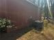Exterior shot of the home featuring siding and an air conditioning unit at 4071 River Rd, Ellenwood, GA 30294