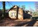 Back of a house under construction showing uncompleted siding and window openings at 2055 Marco Dr, Decatur, GA 30032