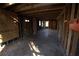 Interior shot of a house under renovation with exposed wood framing and subflooring at 2055 Marco Dr, Decatur, GA 30032