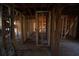 Interior framing defines rooms in a home during the renovation phase at 2055 Marco Dr, Decatur, GA 30032