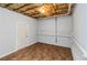 Unfinished basement with visible ceiling insulation and neutral flooring at 97 Spring Leaf Dr, Dallas, GA 30157