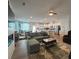 Open concept living space with kitchen and dining area at 860 Point Place Dr, Loganville, GA 30052