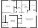 Detailed floor plan of the second floor, featuring bedrooms, bathrooms, and walk-in closets at 2315 Fisher Dr, Loganville, GA 30052