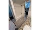 Bathroom featuring updated vanity, granite countertop, and tile flooring at 6851 Roswell Rd # O10, Atlanta, GA 30328