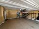 This garage features a sealed floor, overhead storage and many storage racks at 1598 Lenox Overlook Ne Rd, Atlanta, GA 30329