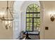 Hallway with arched window and seat provides plenty of natural light at 2648 Rivers Nw Rd, Atlanta, GA 30305