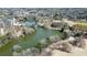 Beautiful aerial view of lake with mature trees, walking trails, and recreational opportunities at 273 12Th Ne St # 114, Atlanta, GA 30309