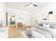 Stylish bedroom showcasing decor and an ensuite bathroom, providing a tranquil and private retreat at 273 12Th Ne St # 114, Atlanta, GA 30309