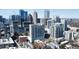 Picturesque city view of the surrounding neighborhood and numerous high-rise buildings at 273 12Th Ne St # 114, Atlanta, GA 30309