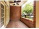 Charming patio with brick walls and a view of the neighborhood at 273 12Th Ne St # 114, Atlanta, GA 30309