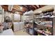 Basement laundry area with storage and space for recreation or exercise at 4172 Whispering Forest Ct, Lilburn, GA 30047
