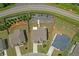 Aerial view of home and yard featuring garden area at 1645 Dahlia Dr, Cumming, GA 30040