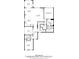 Floorplan with room sizes listed at 460 Marston Pass, Acworth, GA 30102