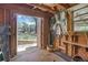 View from shed out onto lawn with view of home at 115 Braided Blanket Blf, Johns Creek, GA 30022