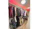 Large walk-in closet with ample hanging space and organization for clothes at 2582 Corey Park Dr, Loganville, GA 30052