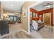 Comfortable bedroom with ensuite bathroom, ceiling fan, and calming decor at 625 Aunt Lucy Sw Ln # 61, Smyrna, GA 30082
