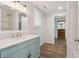 Stylish bathroom features a modern vanity, sink, and lighting fixtures at 160 Oglesby Bridge Rd, Conyers, GA 30094