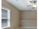 This cozy bedroom offers natural light and a ceiling fan at 6865 Fletcher Dr, Winston, GA 30187