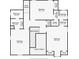 Second-floor floorplan layout showing the bedrooms and bathrooms at 1660 Maple Ridge Dr, Loganville, GA 30052